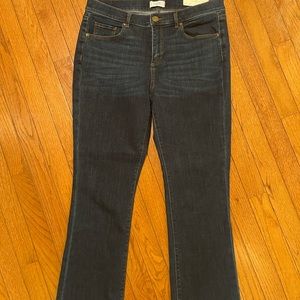 NWT Loft Outlet Demi Boot Jeans size 10